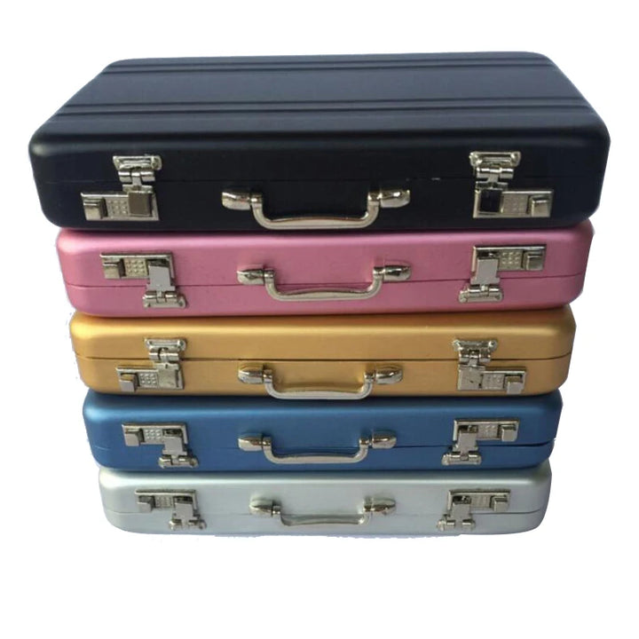 Aluminum Business Card Holder & Organizer