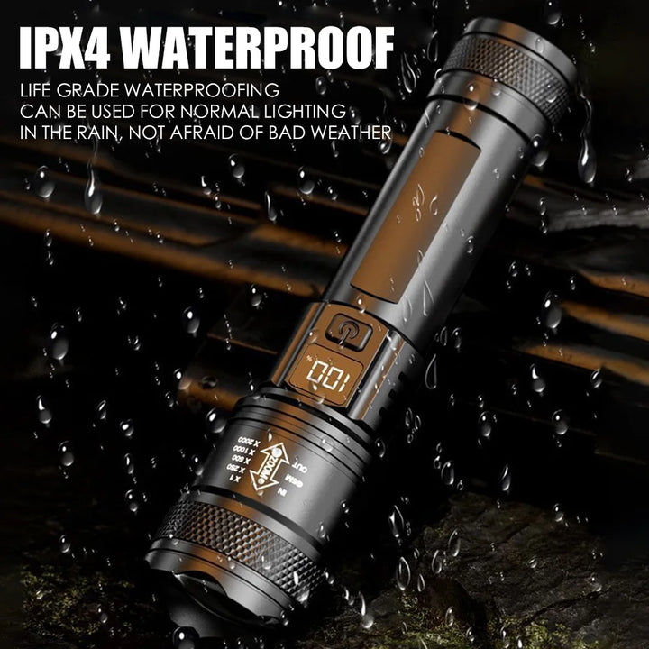 Rechargeable LED Tactical Flashlight