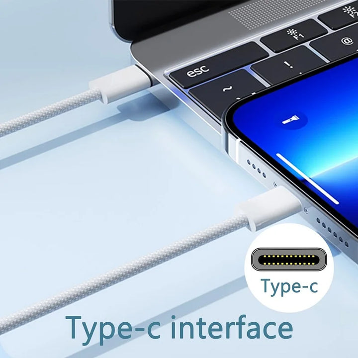 60W PD USB-C to USB-C fast charging cable