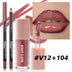 2-Piece Velvet Matte Lip Color Set