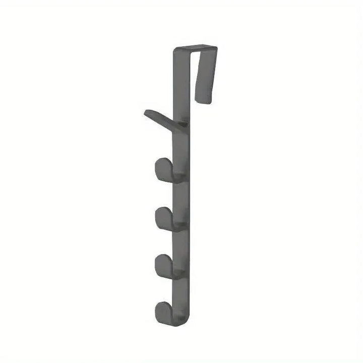 Over-the-Door Hook Rack – 5-Hook Storage Organizer