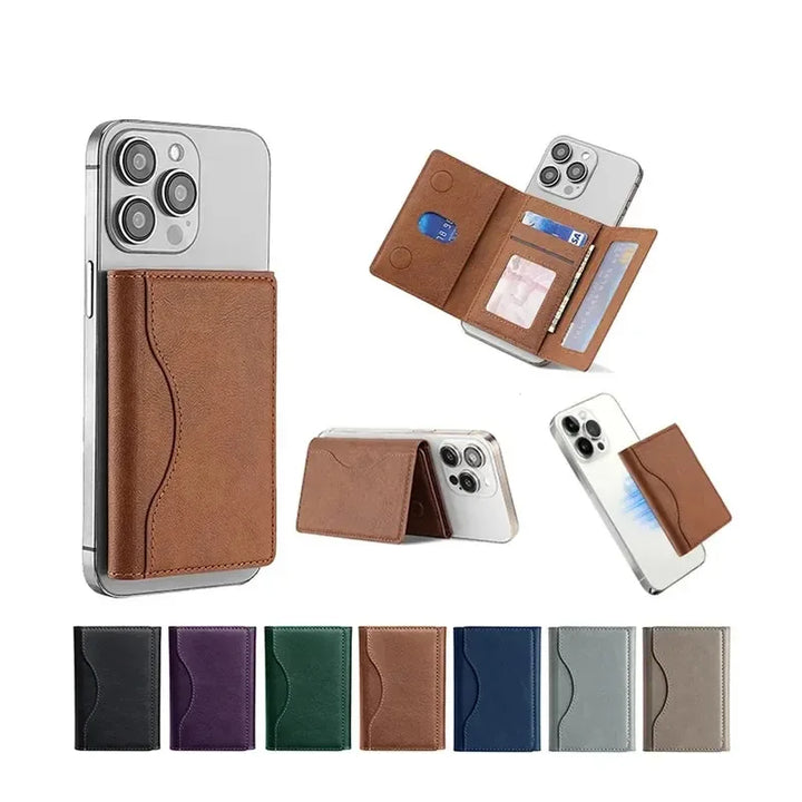 MagSafe Leather Wallet Case for iPhone