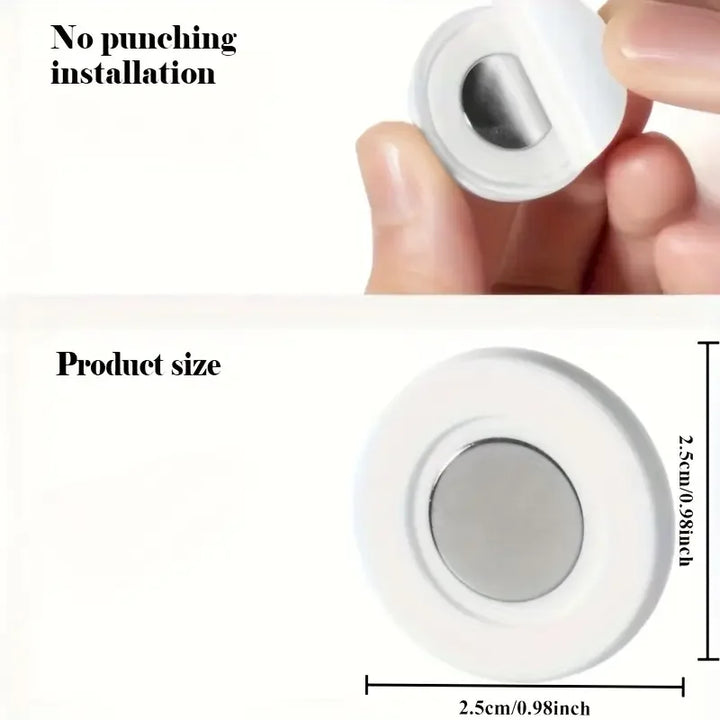 No-drill magnetic remote control wall mount, 3-pack
