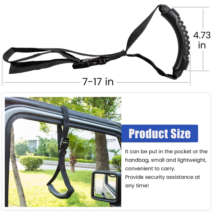 2-in-1 Car Door Assist Handle & Window Breaker