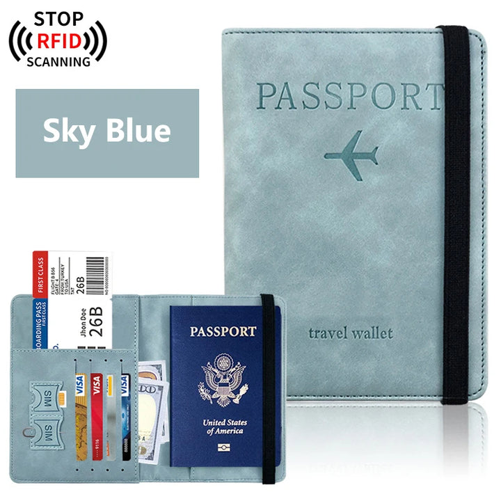 RFID-Blocking Passport Holder