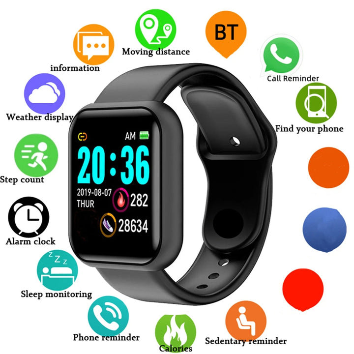 Smart Fitness Watch for Android & iOS
