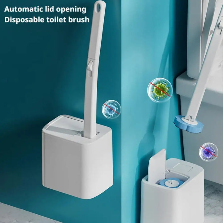 Disposable Toilet Brush Head Refills – replacement head close-up