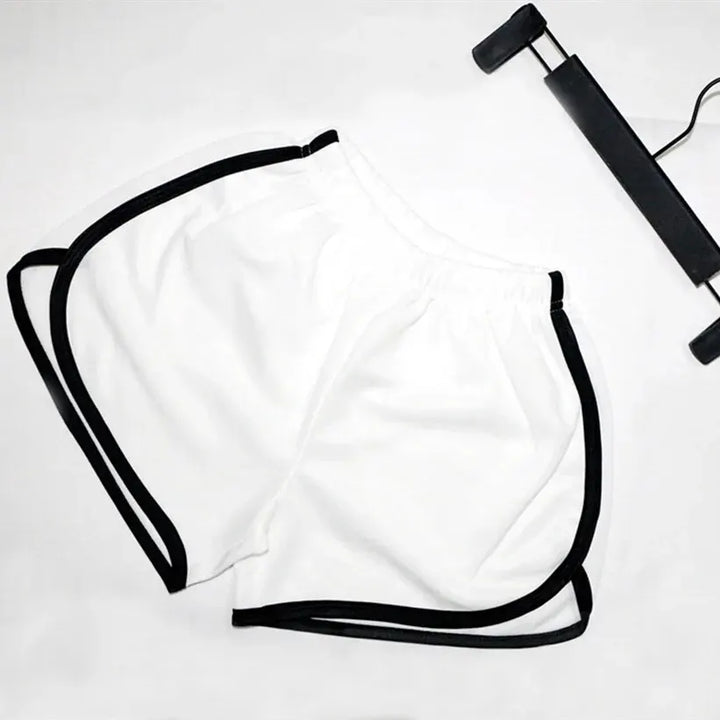 Women's Quick-Dry Elastic Shorts – worn while running (view 2)