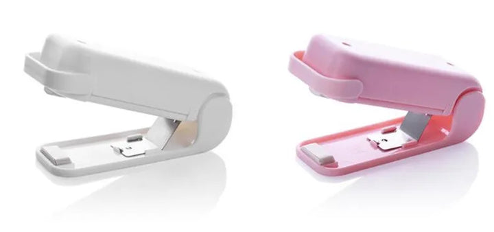 Mini handheld bag sealer for food storage bags