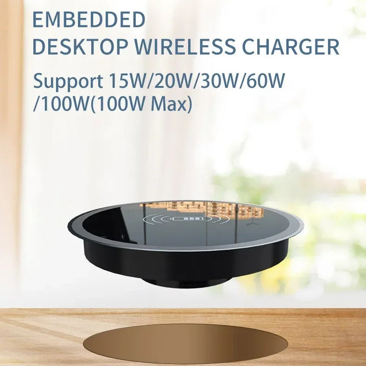 Embedded Desktop Wireless Charger – packaging