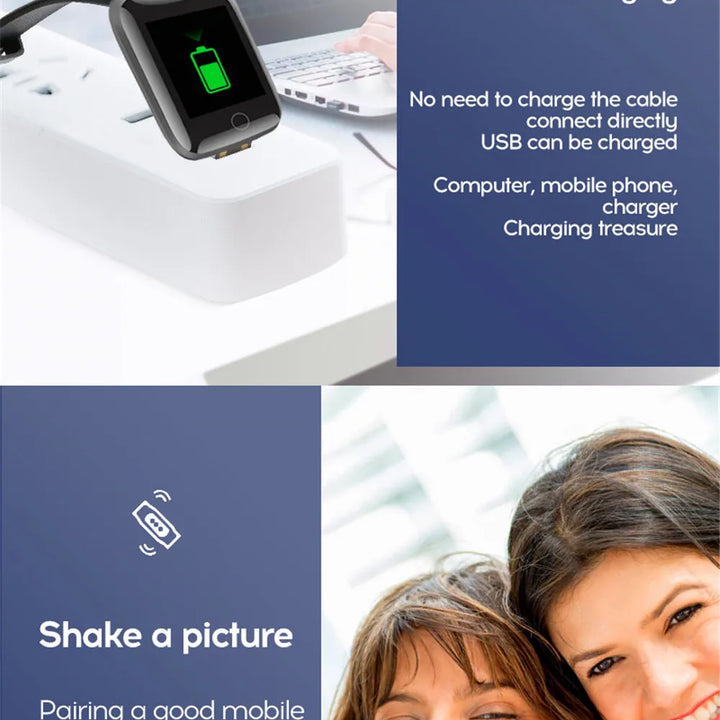 Smart fitness watch for Android and iOS