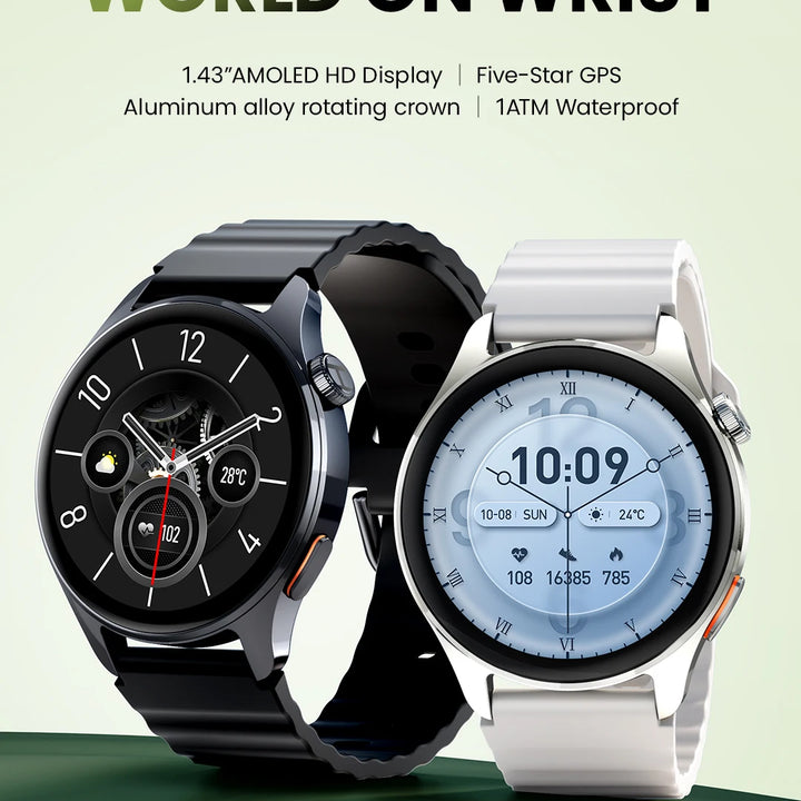 HAYLOU Watch 4S GPS smartwatch with AMOLED display