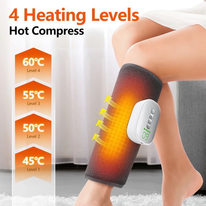 Wireless Air Compression Calf Massager with Heat