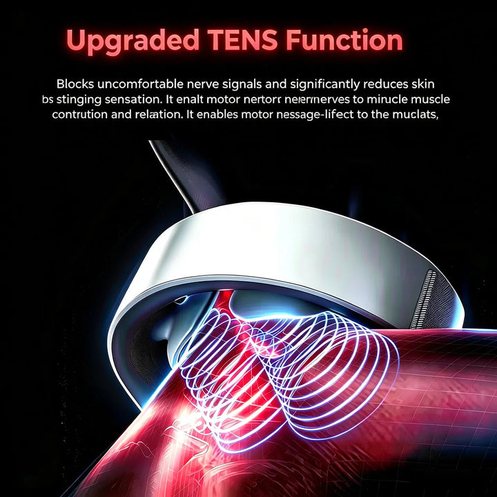 Electric Pulse Neck & Shoulder Massager with Heat