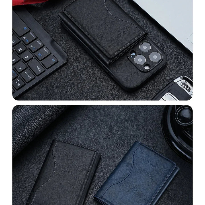 MagSafe Leather Wallet Case for iPhone