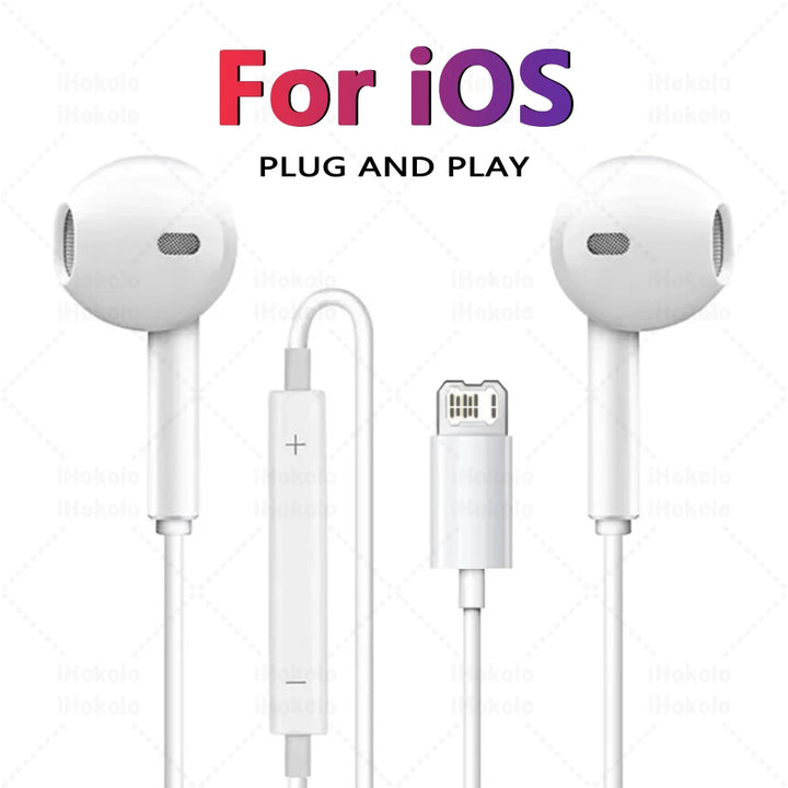 USB-C Wired Earbuds with Mic