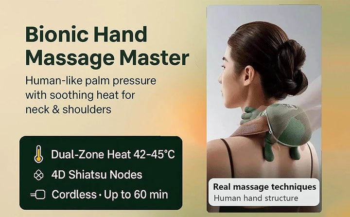 Heated Shiatsu Neck & Shoulder Massager