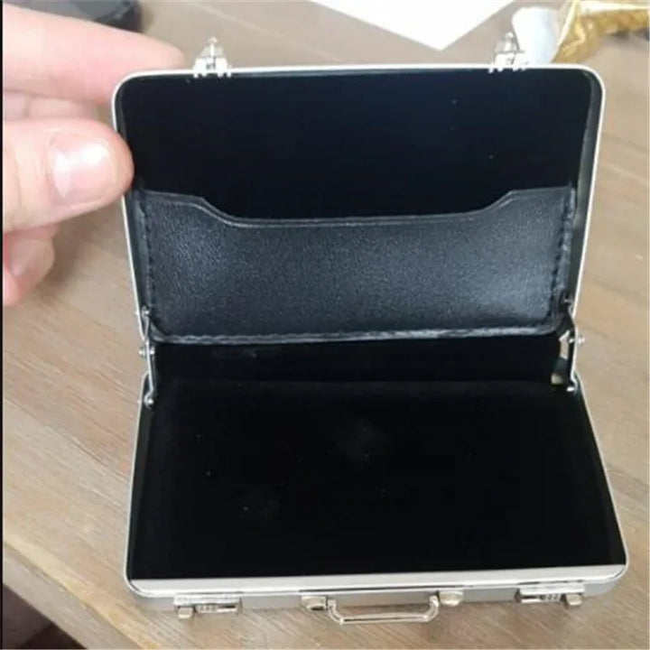 Aluminum Business Card Holder & Organizer