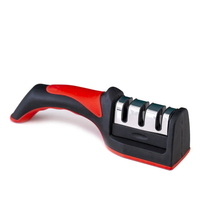 3-in-1 Kitchen Knife Sharpener with Ceramic Stone