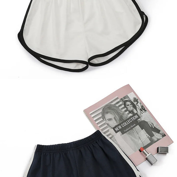 Women's Quick-Dry Elastic Shorts – back view