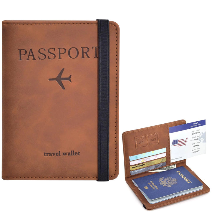 RFID-Blocking Passport Holder