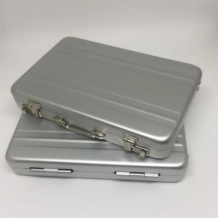Aluminum Business Card Holder & Organizer