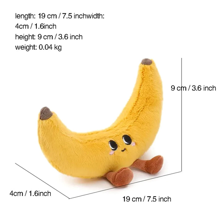 Stuffed Fruit & Vegetable Plush Toy – strawberry style (view 4)