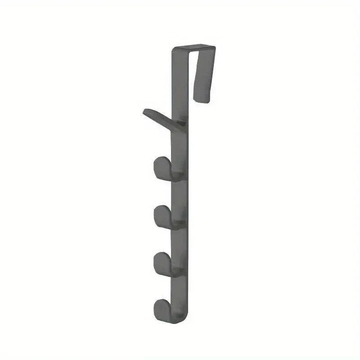 Over-the-Door Hook Rack – 5-Hook Storage Organizer