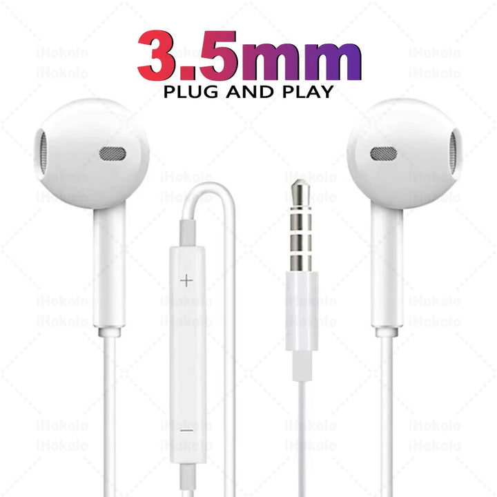 USB-C Wired Earbuds with Mic