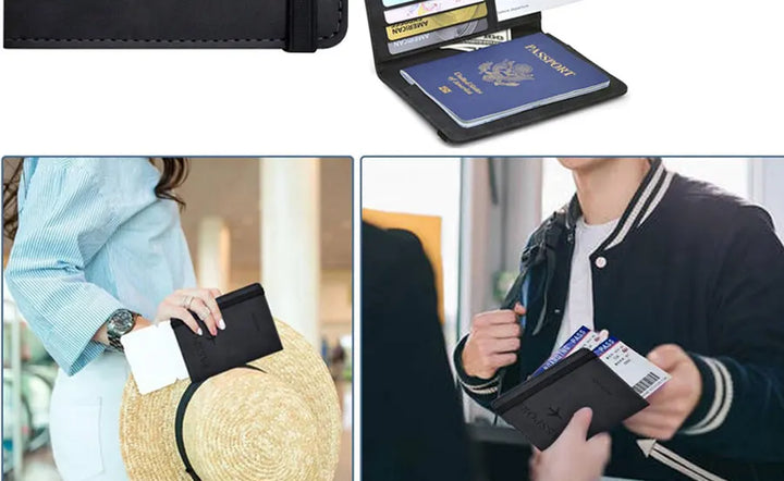 RFID-Blocking Passport Holder
