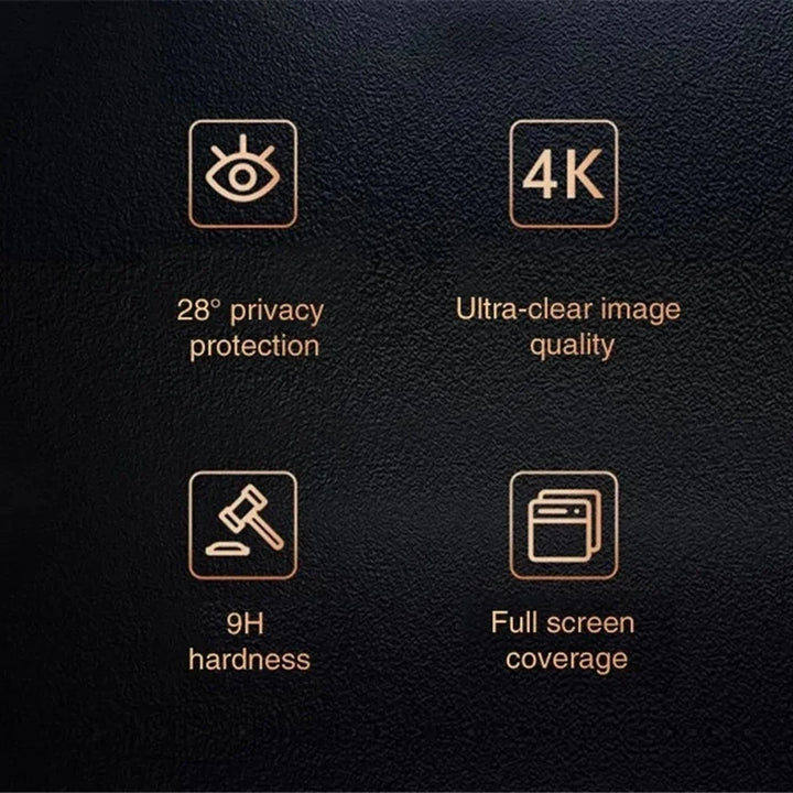 Privacy Screen Protector For iPhone 18 17 Pro Max Anti-Spy Glass For iPhone 16 15 14 13 12 11 Pro Max Privacy Film iPhone 17 Pro
