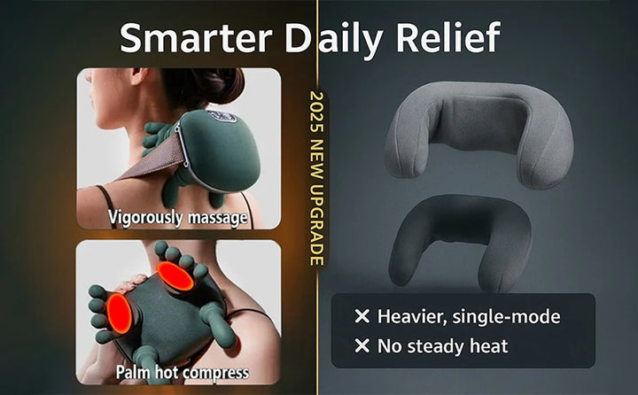 Heated Shiatsu Neck & Shoulder Massager