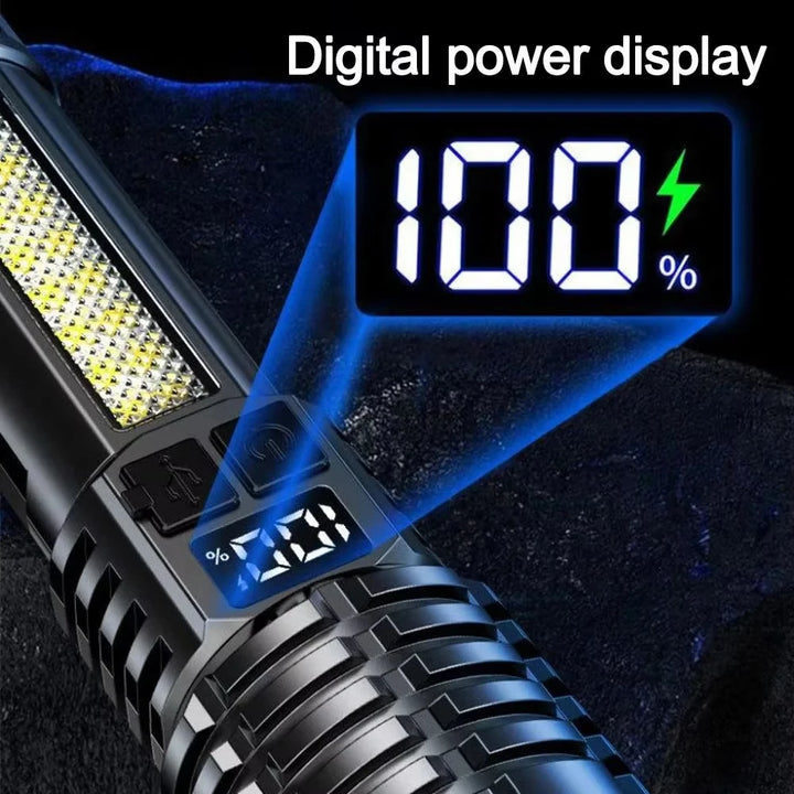 Rechargeable LED Tactical Flashlight
