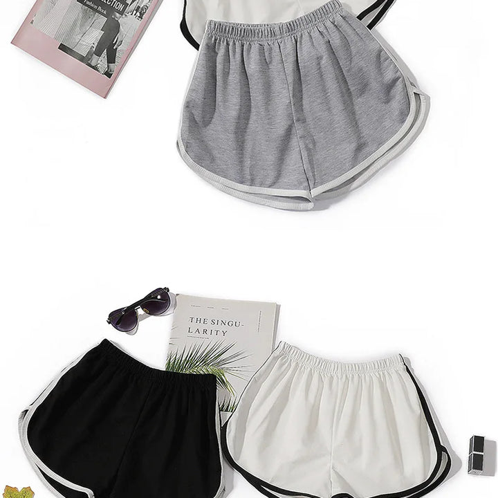 Women's Quick-Dry Elastic Shorts – front view (view 2)