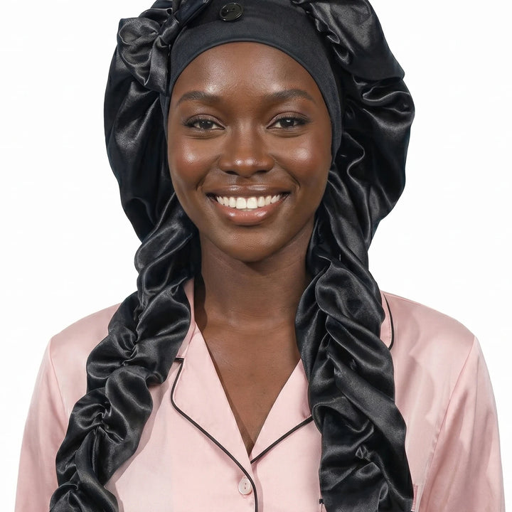 Heatless Curl Satin Bonnet – styling demonstration (view 2)