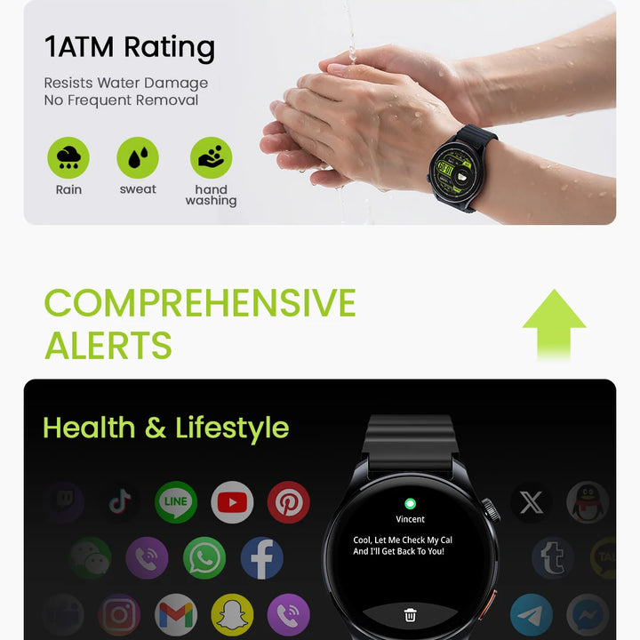 HAYLOU Watch 4S GPS smartwatch with AMOLED display