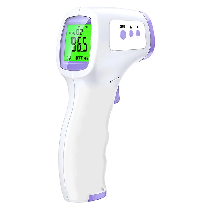 Digital forehead thermometer and fingertip pulse oximeter