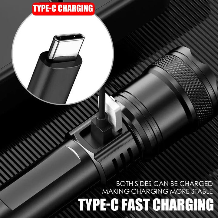 Rechargeable LED Tactical Flashlight