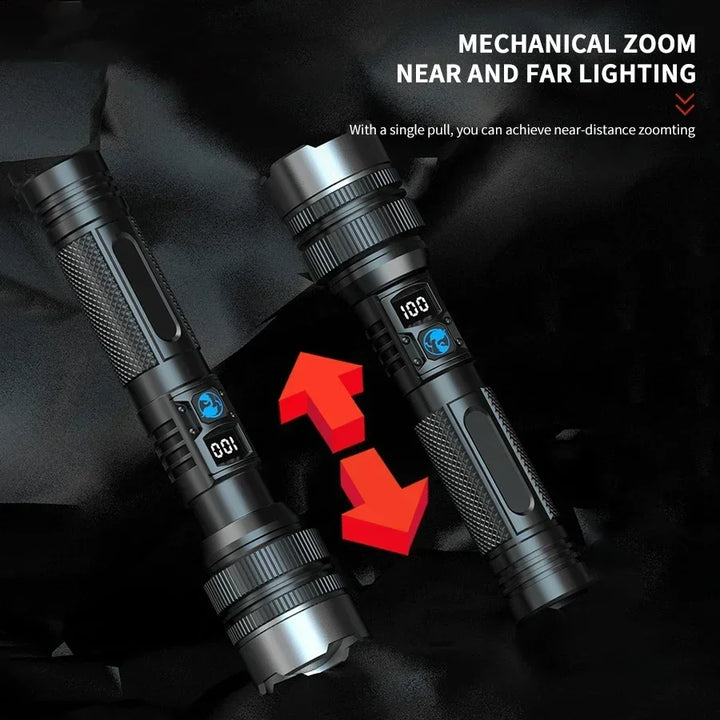 Rechargeable LED Tactical Flashlight