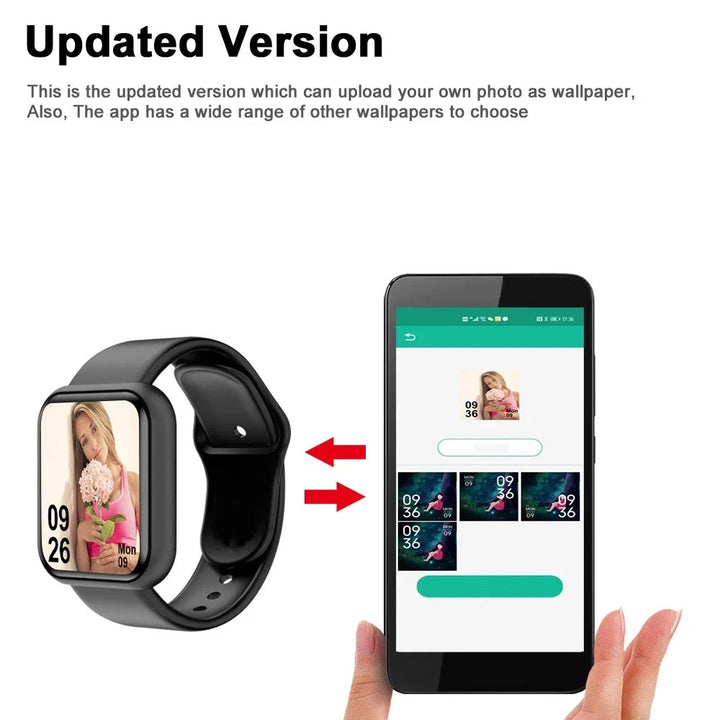 Smart Fitness Watch for Android & iOS