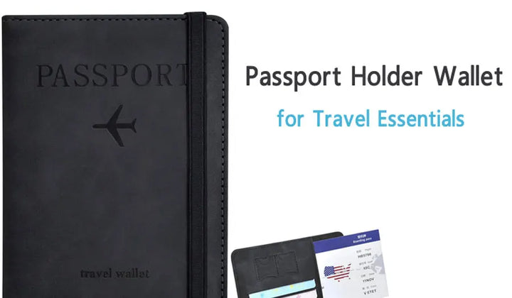 RFID-Blocking Passport Holder