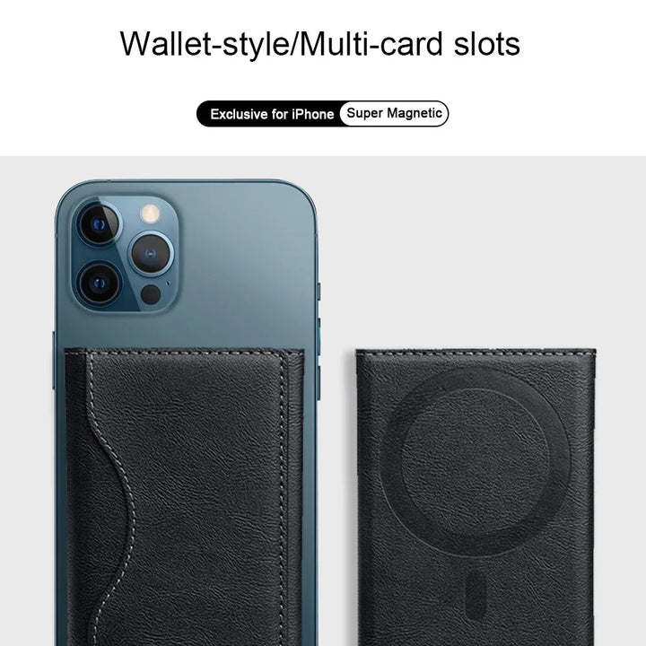 MagSafe Leather Wallet Case for iPhone