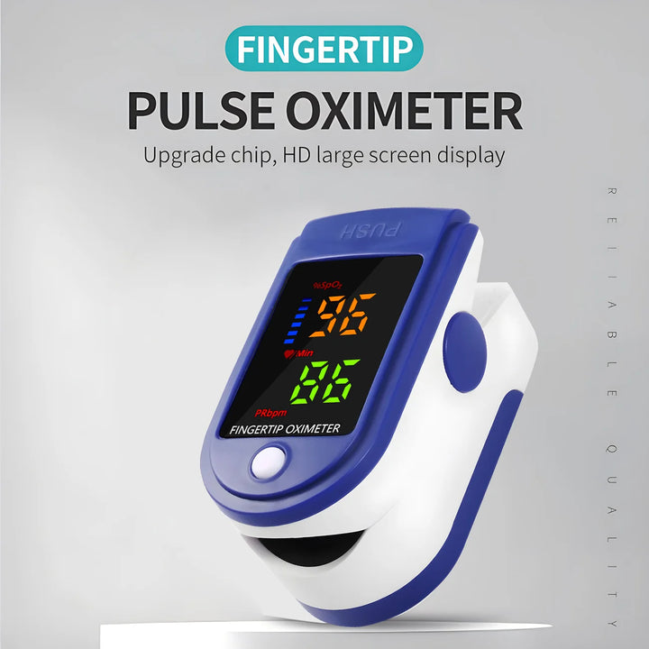 Digital forehead thermometer and fingertip pulse oximeter