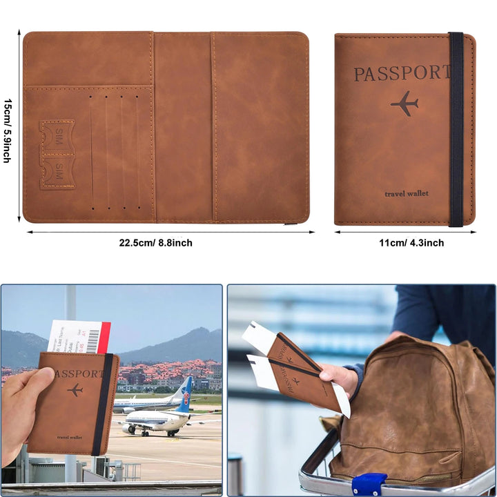 RFID-Blocking Passport Holder