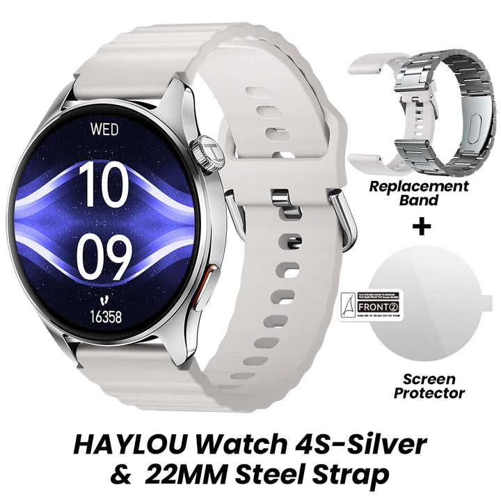 HAYLOU Watch 4S GPS Smartwatch with AMOLED Display