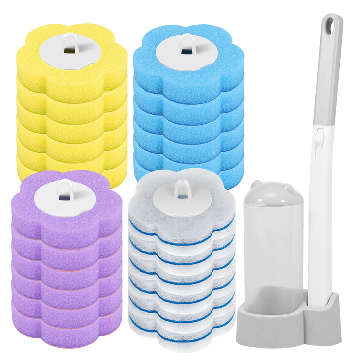 Disposable Toilet Brush Head Refills – in-use demonstration (view 4)