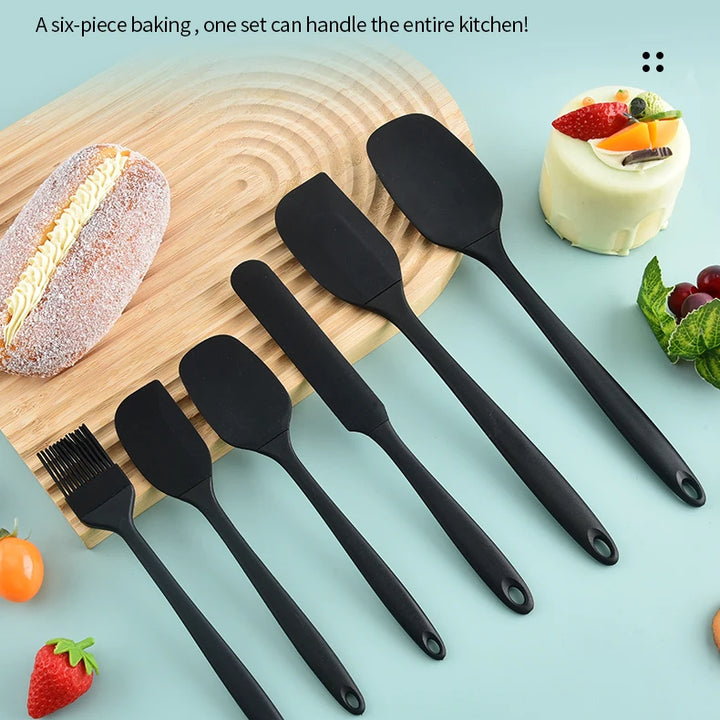 6-Piece Silicone Kitchen Utensil Set