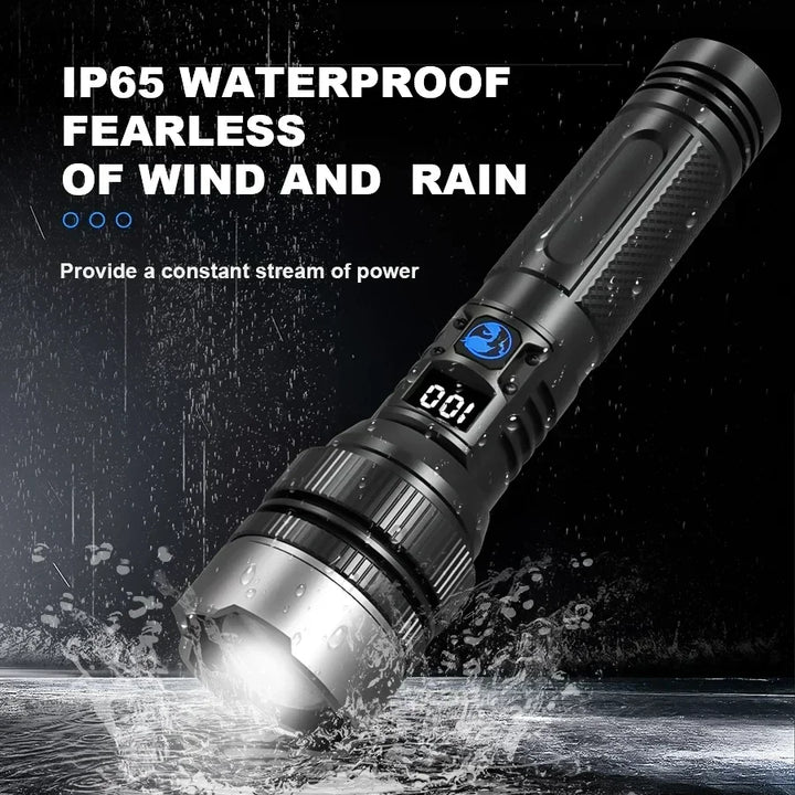Rechargeable LED Tactical Flashlight