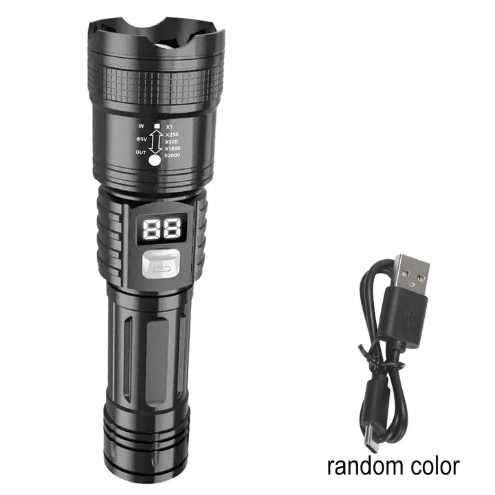 Rechargeable LED Tactical Flashlight