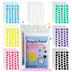 Hydrocolloid pimple patches, star-shaped acne spot treatment